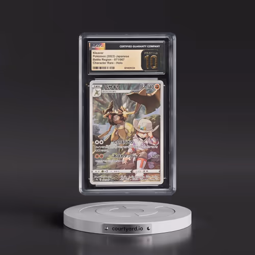 2022 Pokémon Sword & Shield Battle Region #071 Kleavor - Full Art (CGC 10 PRISTINE)