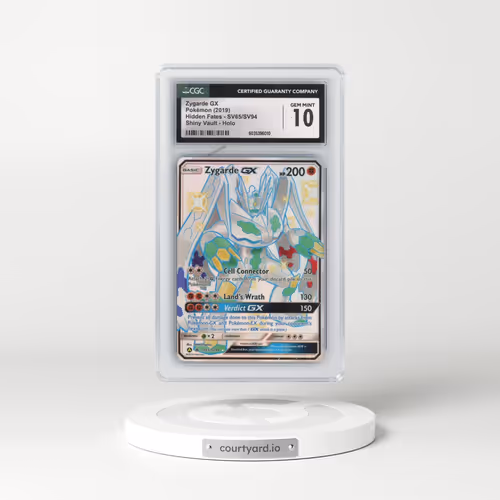 2019 Hidden Fates #SV65/SV94 Zygarde GX - Holo (CGC 10 GEM MINT)