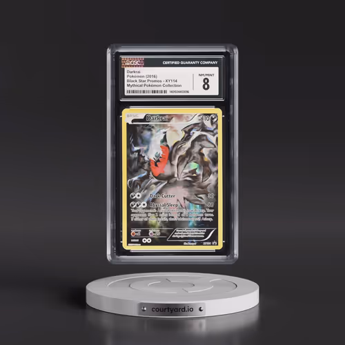 2013 Black Star Promos #XY114 Darkrai - Mythical Pokémon Collection (Holo) (CGC 8 NM-MT)