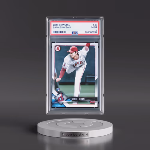 2018 Bowman #49 Shohei Ohtani (PSA 9 MINT)