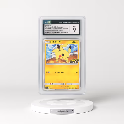 2019 Sword & Shield Promos #125/S-P Pikachu - PikaPika! Pikachu! Campaign (CGC 9 MINT)