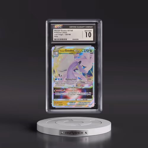 2022 Lost Origin #136/196 Hisuian Goodra VSTAR - Holo (CGC 10 GEM MINT)