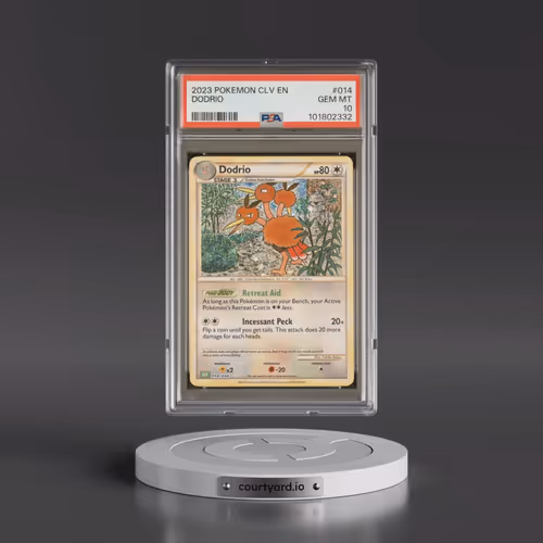 2023 Pokémon CLV-Trading Card Game Classic Venusaur & Lugia EX Deck #014 Dodrio (PSA 10 GEM MINT)