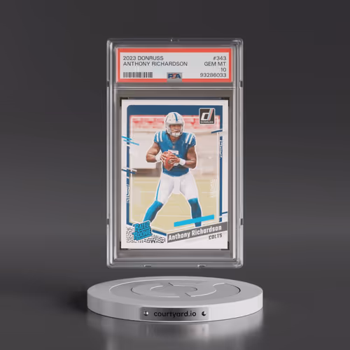 2023 Panini Donruss #343 Anthony Richardson (PSA 10 GEM MINT)