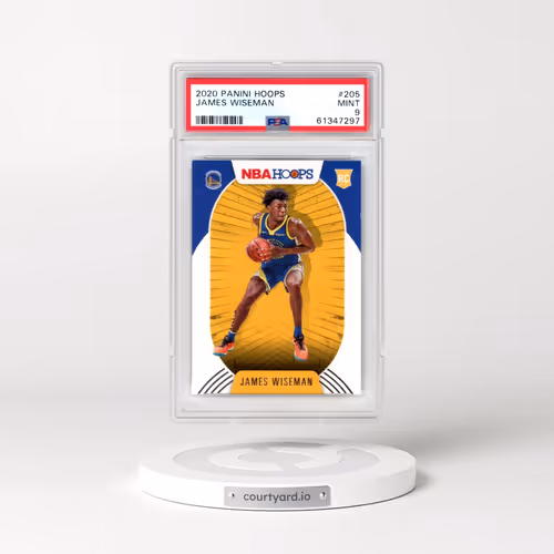 2020 Panini Hoops #205 James Wiseman (PSA 9 MINT)