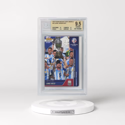 2024 Panini Instant Copa America #43 Lionel Messi/12674 (BGS 9.5 GEM MINT)