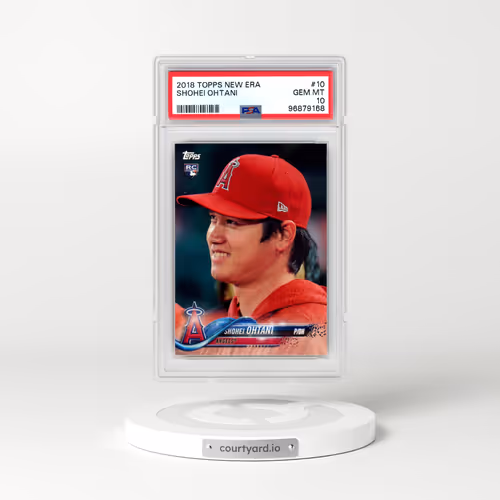 2018 Topps New Era #10 Shohei Ohtani (PSA 10 GEM MINT)