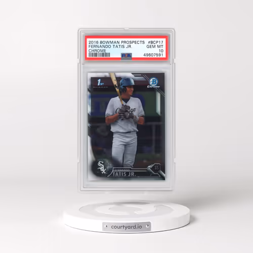 2016 Bowman Prospects #BCP17 Fernando Tatis Jr. - Chrome (PSA 10 GEM MINT)