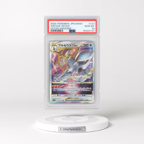 2022 Japanese VSTAR Universe #127 Arceus VSTAR - Holo (PSA 10 GEM MINT)