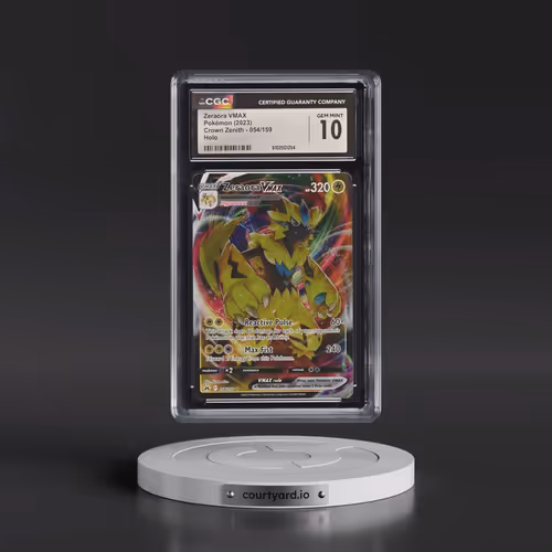 2023 Crown Zenith #054/159 Zeraora VMAX - Holo (CGC 10 GEM MINT)