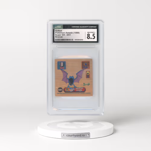 1998 Japanese Super DX (1998) #D51 Golbat - Bronze (CGC 8.5 NM-MT+)