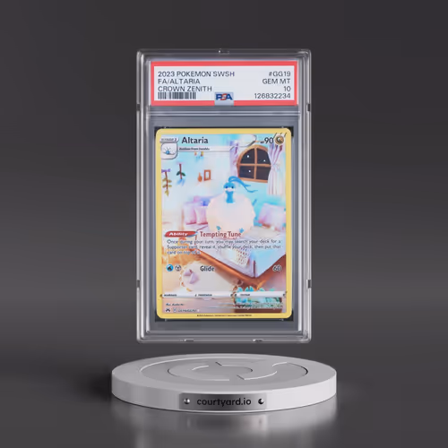 2023 Pokémon Sword and Shield Crown Zenith #GG19 Altaria - Full Art (PSA 10 GEM MINT)
