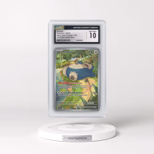 2023 Black Star Promos - Scarlet & Violet SVPEN #051 Snorlax - 151 Elite Trainer Box (Holo) (CGC 10