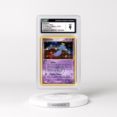2004 EX Hidden Legends #17 Chimecho - Holo (CGC 9 MINT)