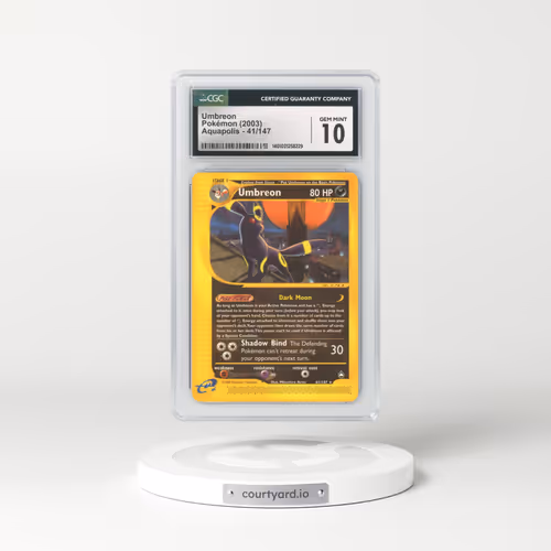 2003 Aquapolis #41 Umbreon (CGC 10 GEM MINT)