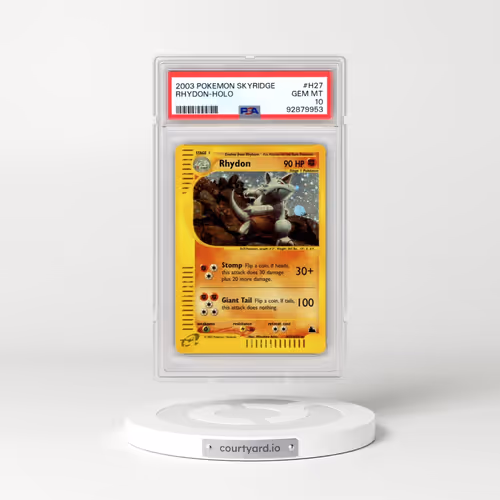 2003 Pokémon Skyridge #H27 Rhydon - Holo (PSA 10 GEM MINT)