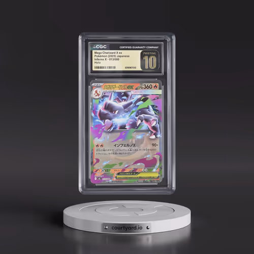 2025 Inferno X - M2 #013/080 Mega Charizard X ex - Holo (CGC 10 PRISTINE)