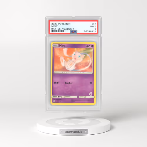 2020 Battle Academy #32 Mew (PSA 9 MINT)