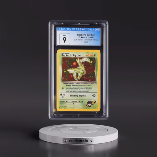 2000 Gym Heroes #13/132 Rocket's Scyther - Holo (CGC 9 MINT)