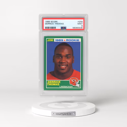 1989 Score #258 Derrick Thomas (PSA 9 MINT)