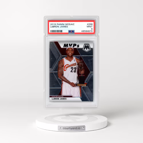 2019 Panini Mosaic #298 LeBron James (PSA 9 MINT)