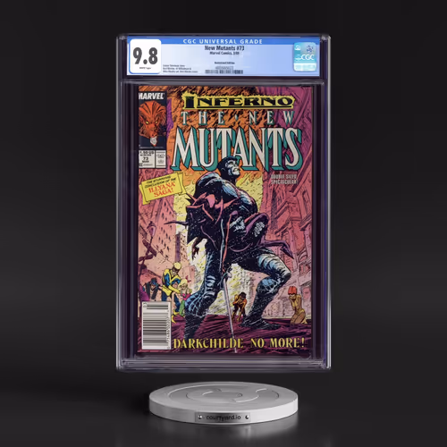 New Mutants #73 CGC 9.8 White Pages (Marvel Comics, 3/89) - Newsstand Edition