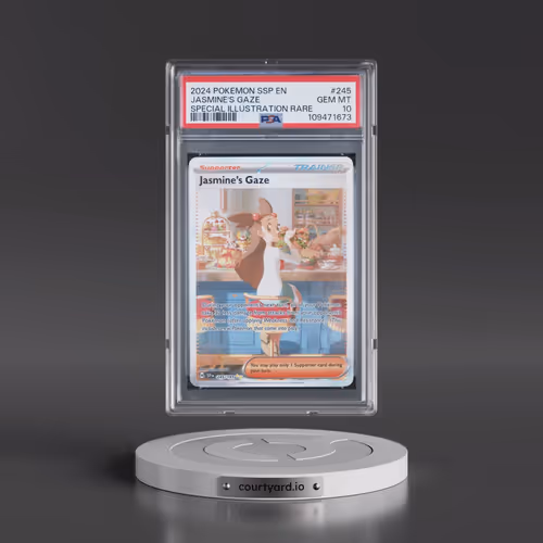 2024 Pokémon Ssp EN-Surging Sparks #245 Jasmine's Gaze - Special Illustration Rare (PSA 10 GEM MINT)