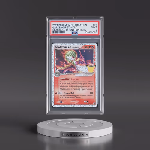 2021 Pokémon Celebrations Classic Collection #93 Gardevoir EX - Holo Holo (PSA 9 MINT)