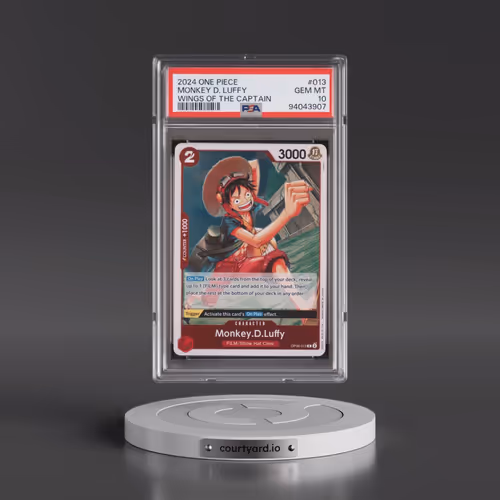 2024 One Piece OP06-Wings of the Captain #013 Monkey D. Luffy (PSA 10 GEM MINT)