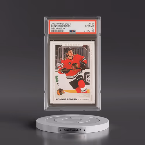 2023 Upper Deck OPC Glossy #R47 Connor Bedard (PSA 10 GEM MINT)