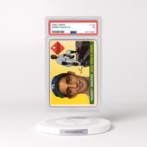 1955 Topps #123 Sandy Koufax (PSA 1 PR)