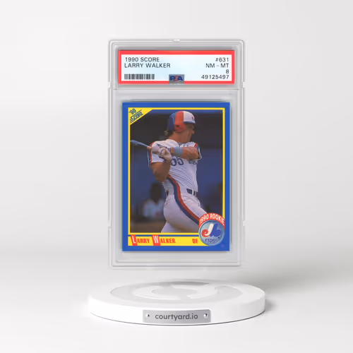 1990 Score #631 Larry Walker (PSA 8 NM-MT)
