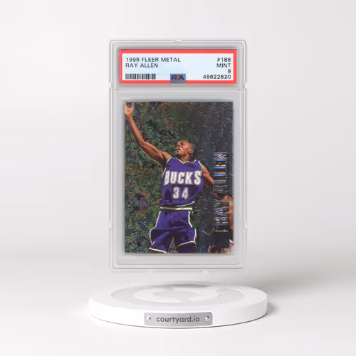1996 Metal #186 Ray Allen (PSA 9 MINT)