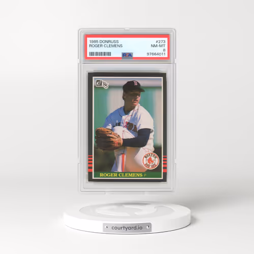 1985 Donruss #273 Roger Clemens (PSA 8 NM-MT)