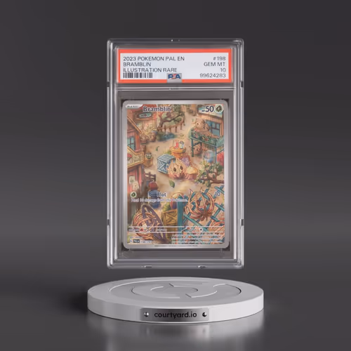 2023 Pokémon Pal EN-Paldea Evolved #198 Bramblin - Illustration Rare (PSA 10 GEM MINT)