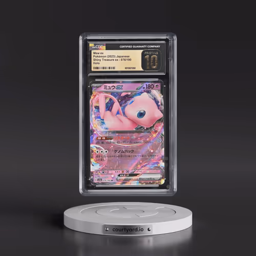 2023 Pokémon Sv4a-Shiny Treasure EX #076 Mew EX - Holo (CGC 10 PRISTINE)