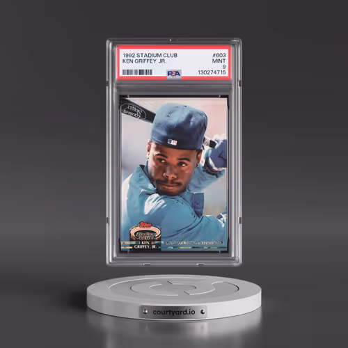 1992 Stadium Club #603 Ken Griffey Jr (PSA 9 MINT)