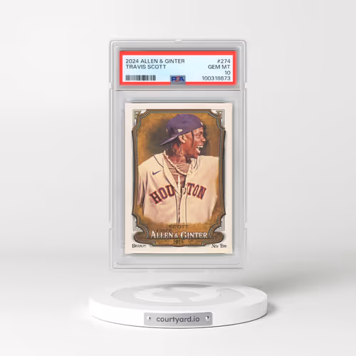 2024 Topps Allen & Ginter #274 Travis Scott (PSA 10 GEM MINT)