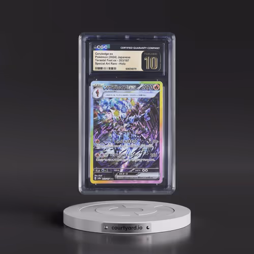 2024 High Class Pack: Terastal Fest ex - sv8a #203/187 Ceruledge ex - Special Art Rare Holo (CGC 10