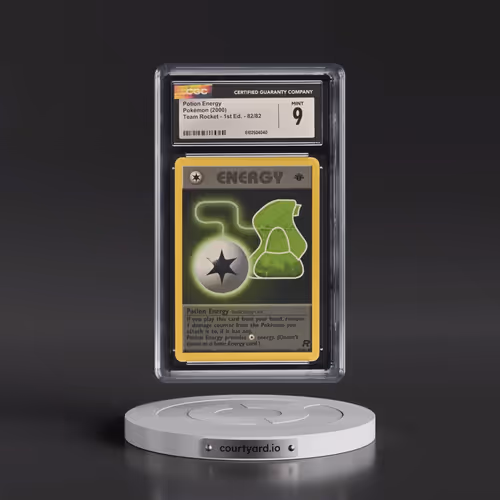 2000 Team Rocket #82/82 Potion Energy - 1st Edition 1st Edition (CGC 9 MINT)