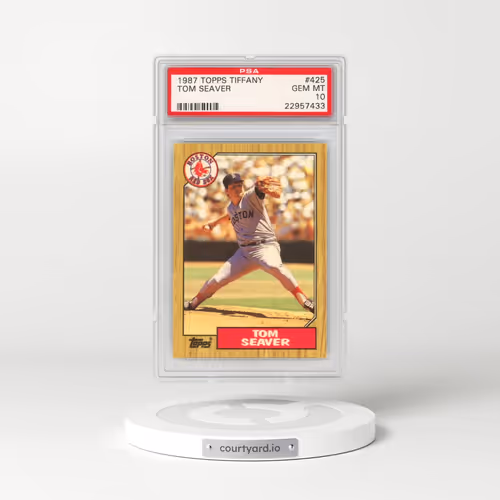 1987 Topps Tiffany #425 Tom Seaver (PSA 10 GEM MINT)