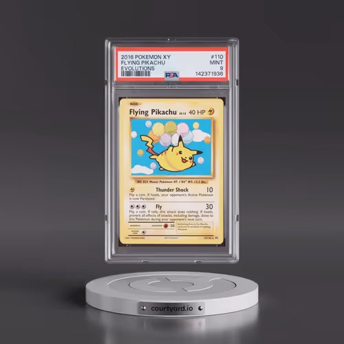 2016 Pokémon XY Evolutions #110 Flying Pikachu (PSA 9 MINT)