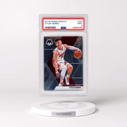 2019 Panini Mosaic #223 Tyler Herro (PSA 9 MINT)