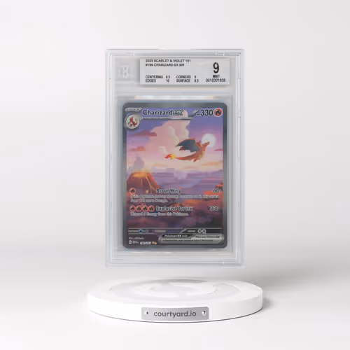 2023 Scarlet & Violet 151 - MEW EN #199 Charizard ex - Special Illustration Rare (Holo) (BGS 9 MINT)