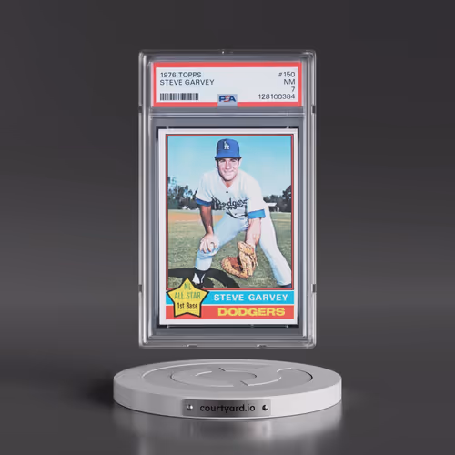 1976 Topps #150 Steve Garvey (PSA 7 NM)