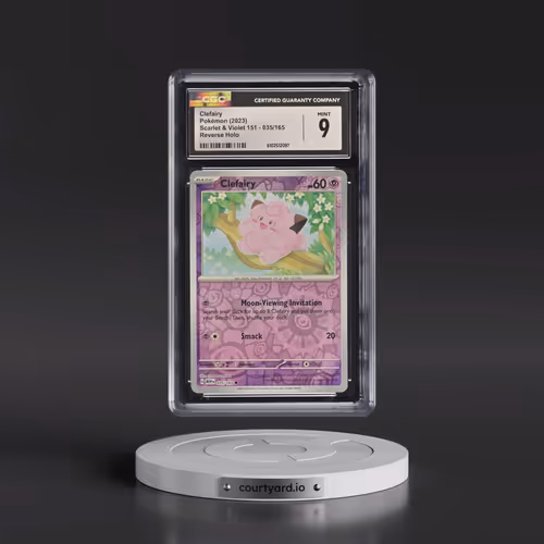 2023 Scarlet & Violet 151 - MEW EN #035/165 Clefairy - Reverse Holo (CGC 9 MINT)