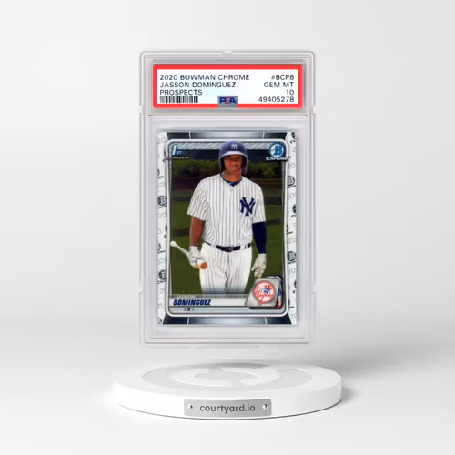 2020 Bowman Chrome Prospects #BCP8 Jasson Dominguez (PSA 10 GEM MINT)