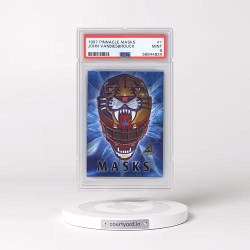 1997 Pinnacle Masks #1 John Vanbiesbrouck (PSA 9 MINT)