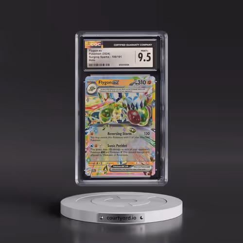 2024 Pokémon Ssp EN-Surging Sparks #106 Flygon EX - Holo (CGC 9.5 MINT+)