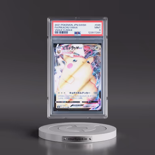 2021 Pokémon Sword & Shield Vmax Climax #046 Pikachu Vmax - Full Art (PSA 9 MINT)